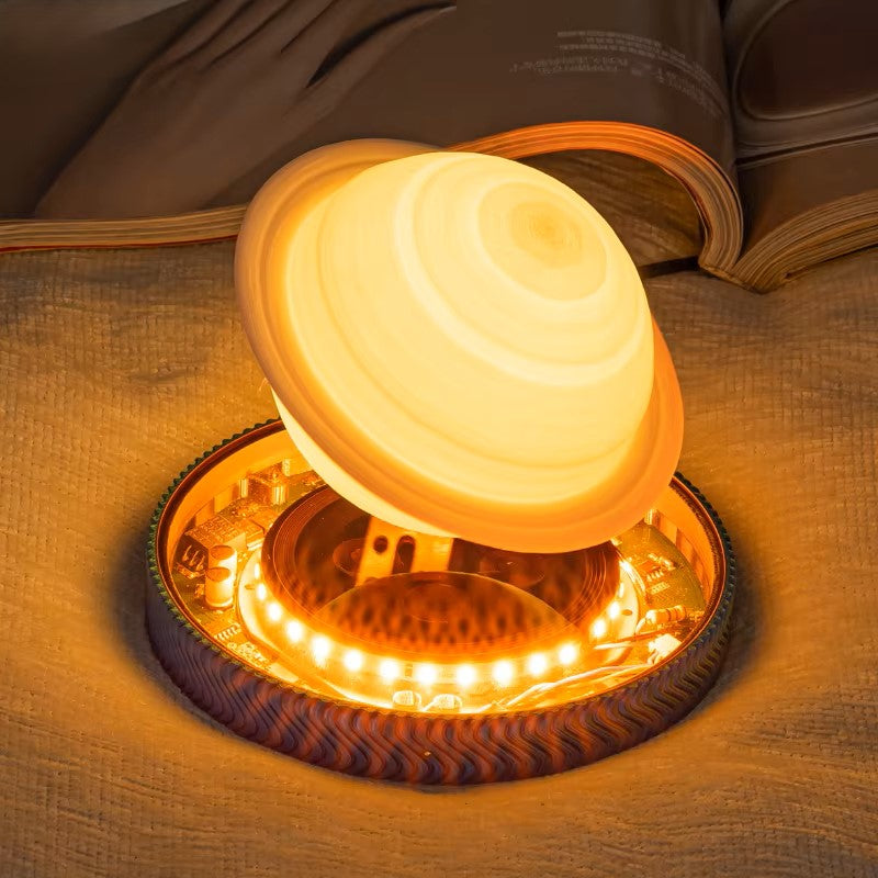 3D Saturn Space Lover Magnetic Levitating Lamp | Bowlift