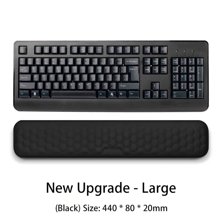 BowLift | SilentaPad Wrist Rest | Ergonomic Mouse Pad with Memory Foam & Massage Area | For PC, Laptop & Gaming