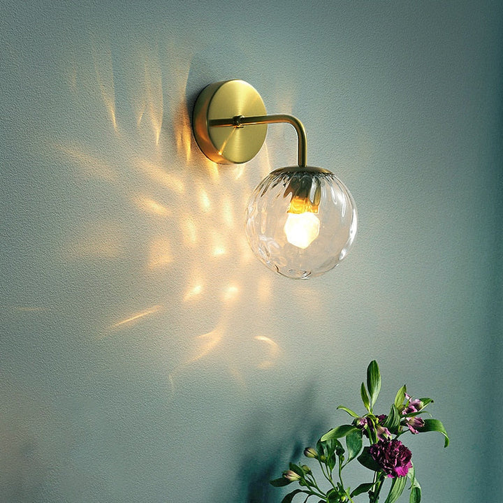 BowLift | SphereLuxe – Scandinavian Wall Light with Adjustable Lighting