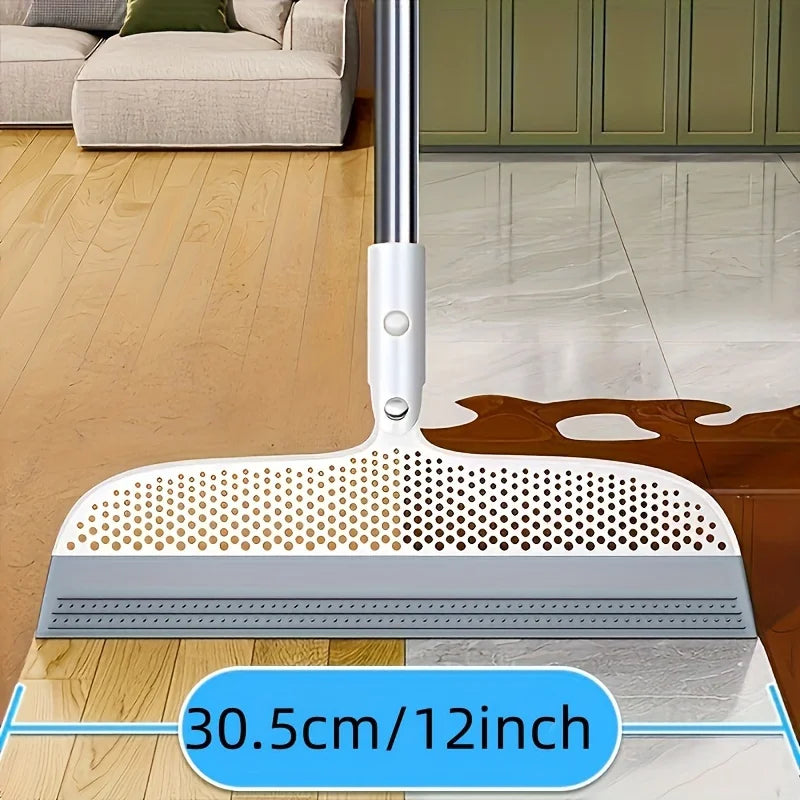 BowLift | No-Mess Dual-Sided Silicone Magic Broom