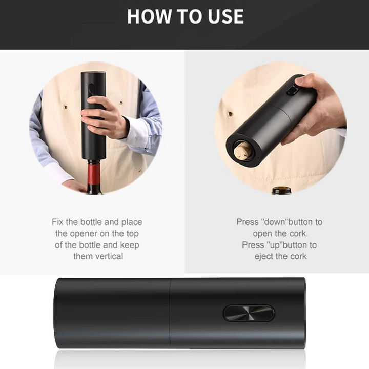 BowLift | Ultimate Electric Wine Opener & Preserver Set