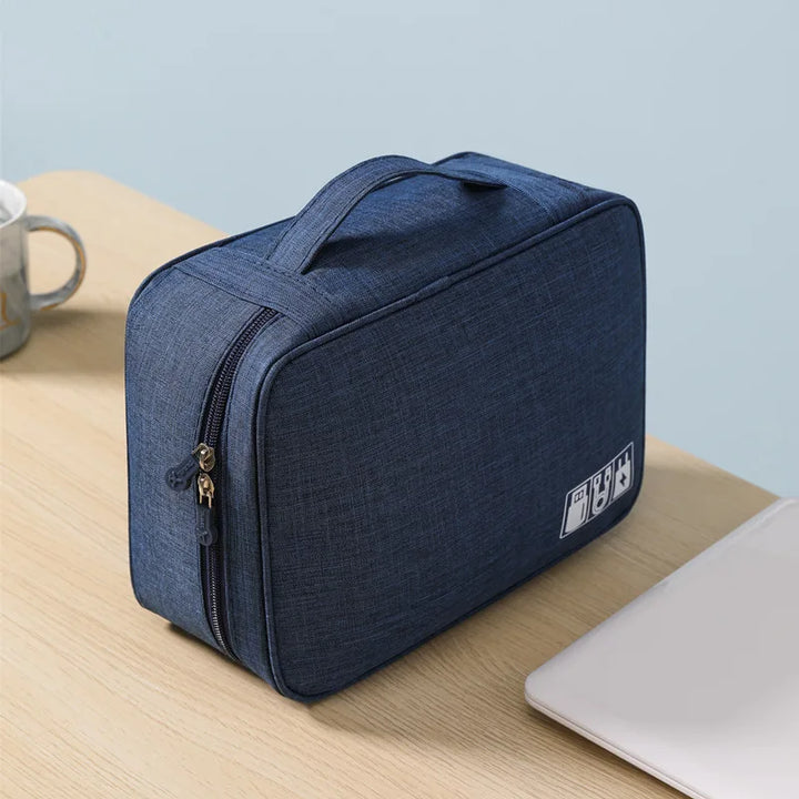 BowLift | Travio Toiletry Bag | Water Repellent & Compact | 6 Colors | 24×18×9 cm