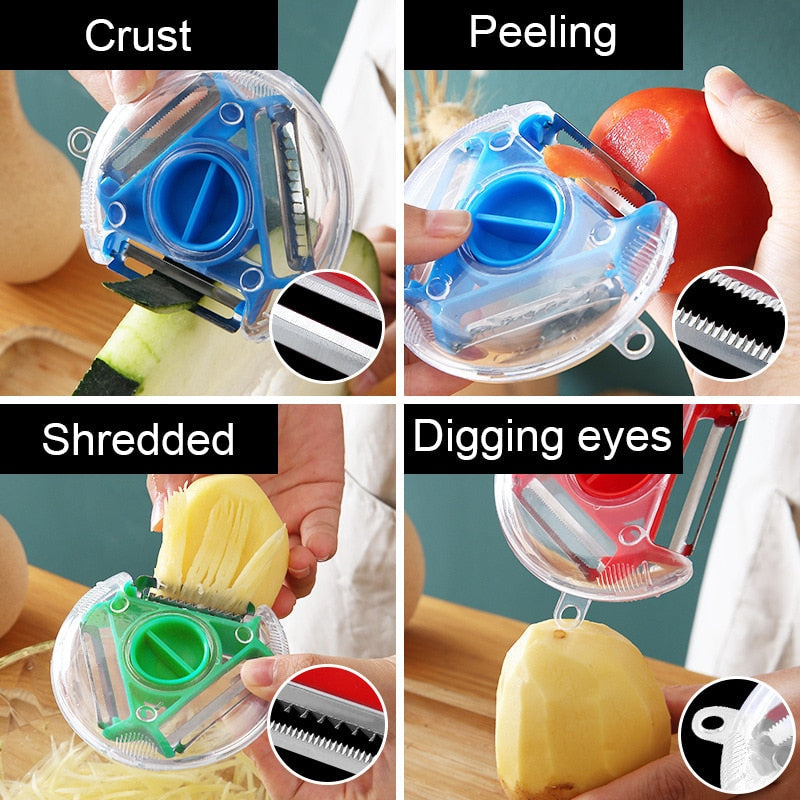 BowLift | 3in1 Stainless Steel Magic Peeler
