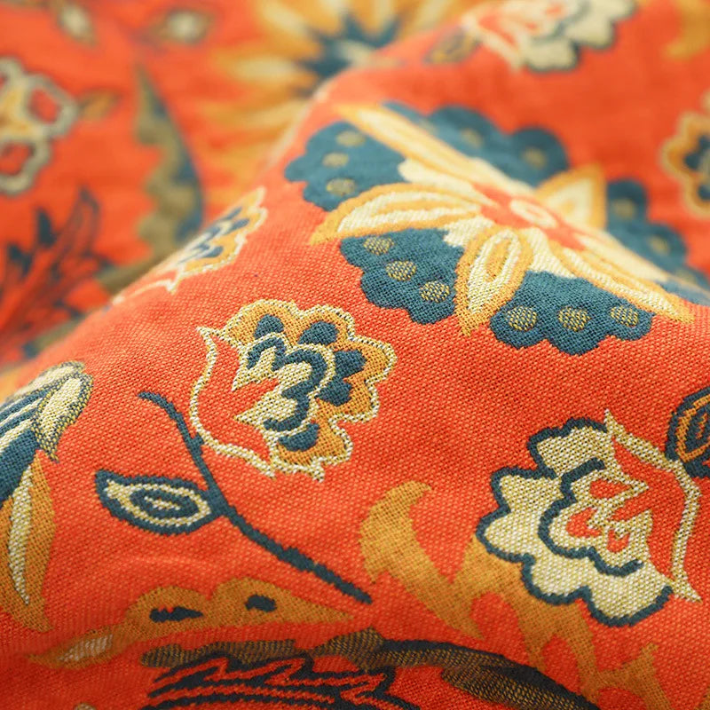 BowLift | Boho Luxe Cotton Blanket - Elegance and Comfort for Your Interior