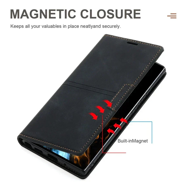 BowLift | Leather Wallet Cover Flip Case - Google Pixel