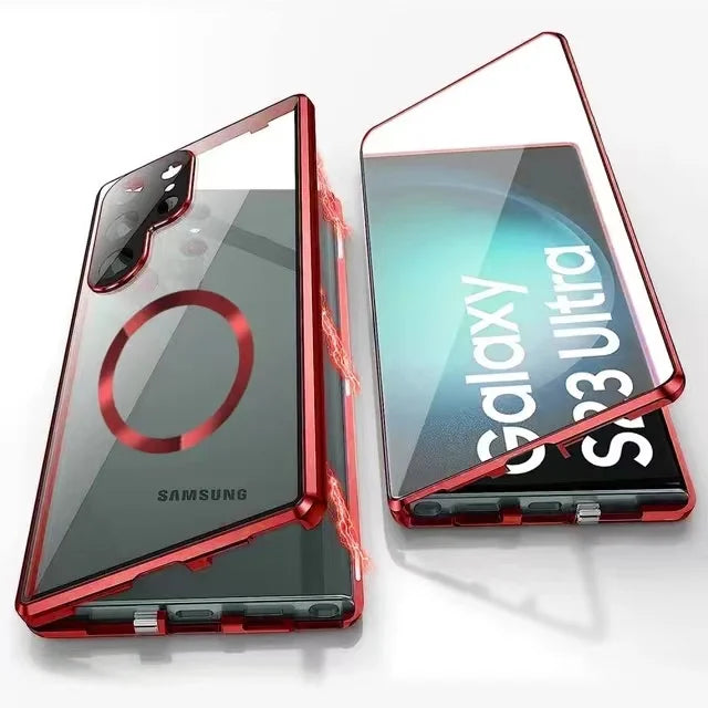 BowLift | Metal Aluminum Alloy 360 Case with Safety Closure for Samsung Galaxy S24-S23 Series