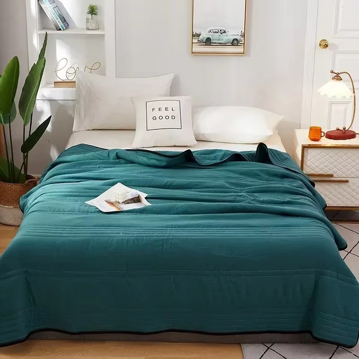 BowLift | Summer Lightweight Quilt Solid Color All Season Comforter for Double Bed