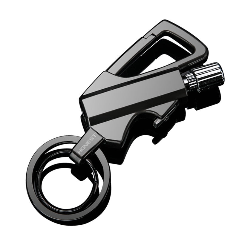 Outdoor Windproof Lighter Match Keychain | Bowlift
