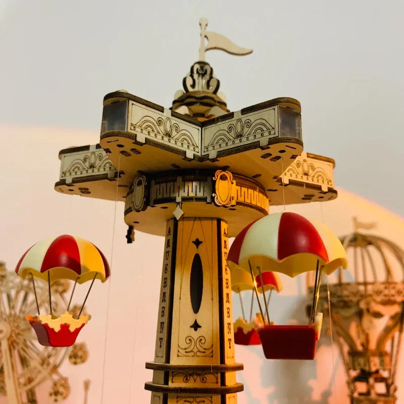 BowLift | Wooden 3D Puzzle DIY Carnival Tower Kit