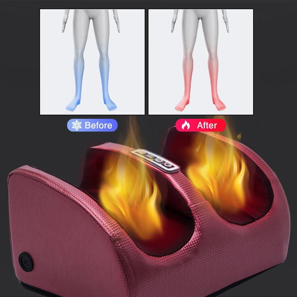 SootheStep – Luxe Shiatsu Voetmassage met Warmtefunctie Bowlift
