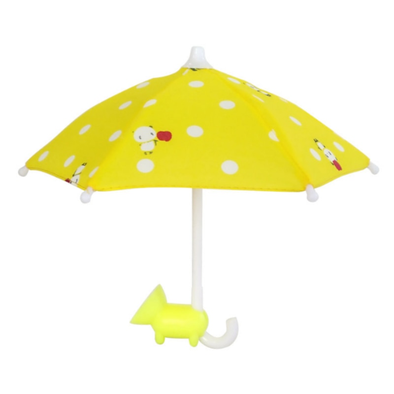 Phone Umbrella Sun Shade - Cute Mini Umbrella for Phone with Universal Adjustable Suction Cup Stand | Bowlift