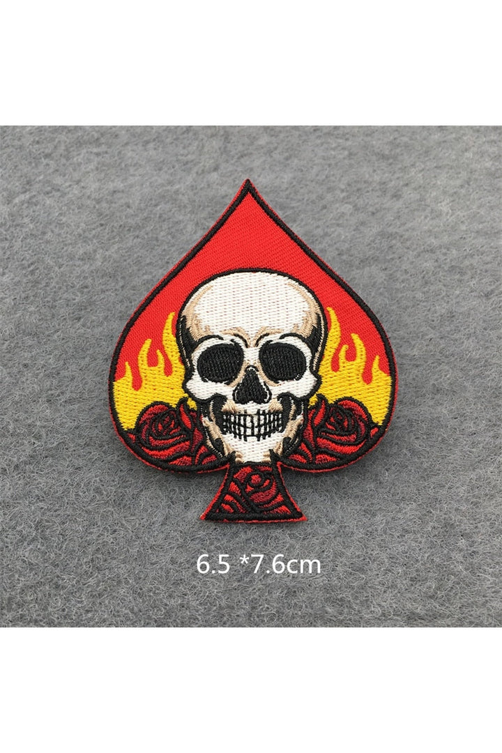 Punk embroidered patch set | Bowlift