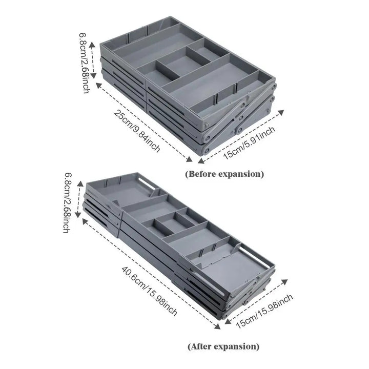 BowLift | Multi Level Collapsible Organizer Drawer