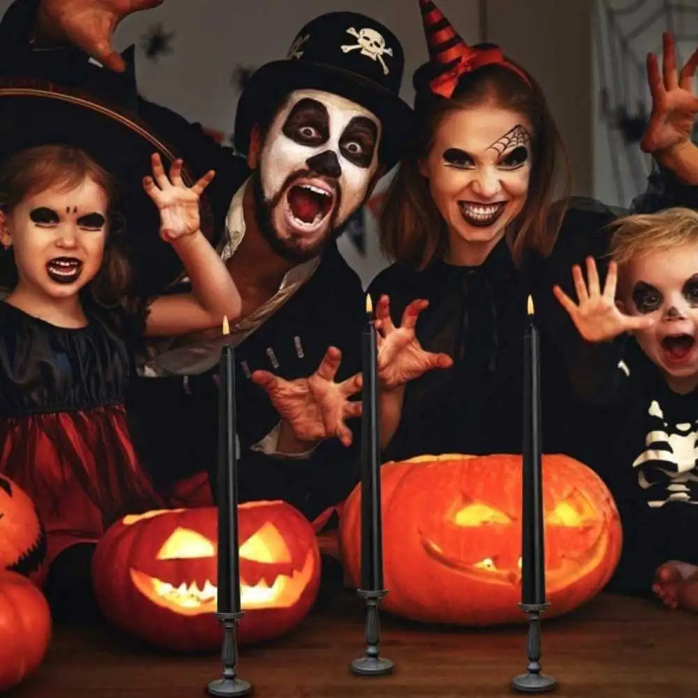 BowLift | Frendorf - Black LED tealights without flame with remote control for an unforgettable atmosphere