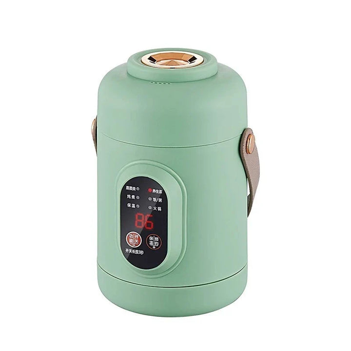 BowLift | NutriCook One Electric Mini Cooker 1L | Portable Slow Cooker & Soup Maker | Smart Timer Function | For Office & Home