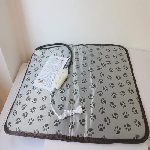 BowLift | Heated Pet Mat PawTherm | Temperature Control & Timer | Waterproof & Safe | For Dogs & Cats