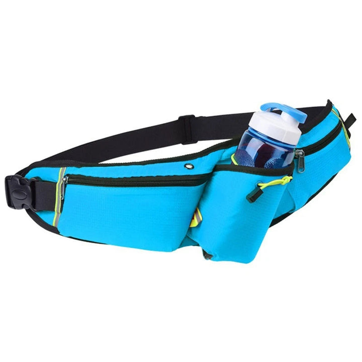 BowLift | RunEase Hydration Running Belt – Waterproof Waist Pack with Bottle Holder & Storage Pockets