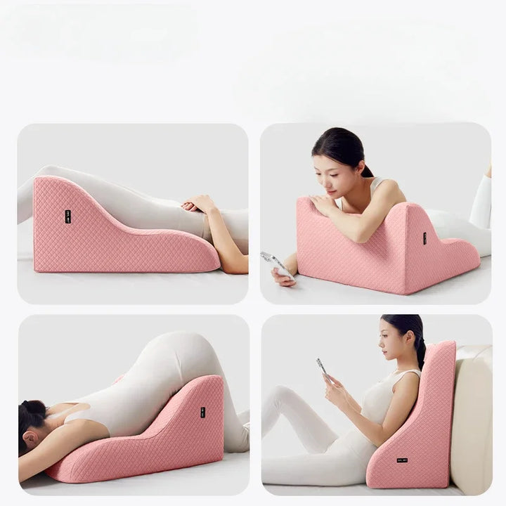 Multi-Angle Spine Support Memory Foam Ergonomic Pillow | Bowlift