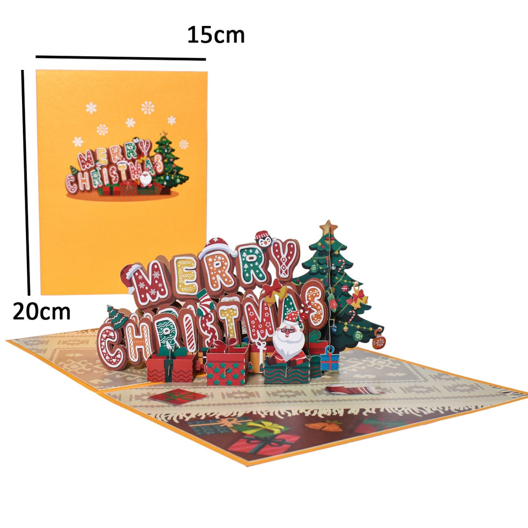 BowLift | 3D Pop-Up Cheerful Christmas Gift Cards
