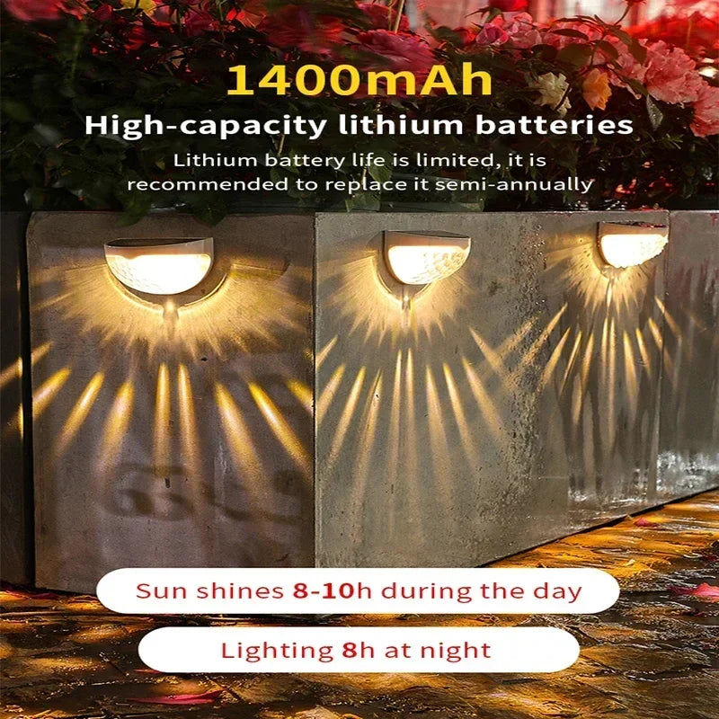 BowLift | Solar Outdoor Wall Lamps