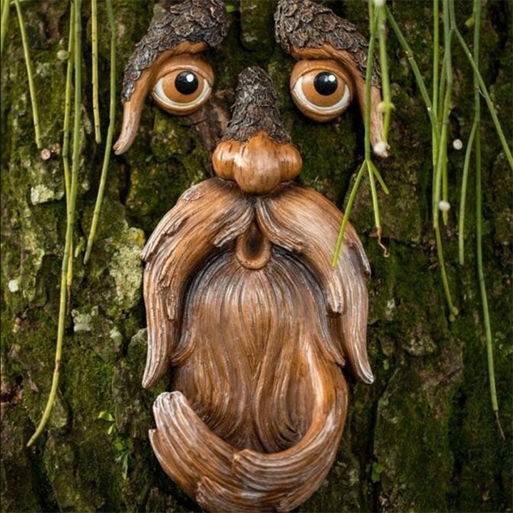 BowLift | Eyes of Nature: Tree Face Bird Feeder Station