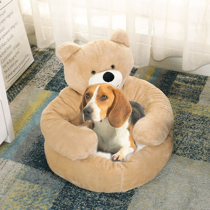 BowLift | Snuggly Bear Super Soft Comfy Pet Bed