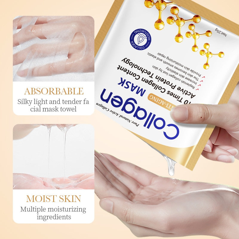 BowLift | 10 pieces collagen face mask