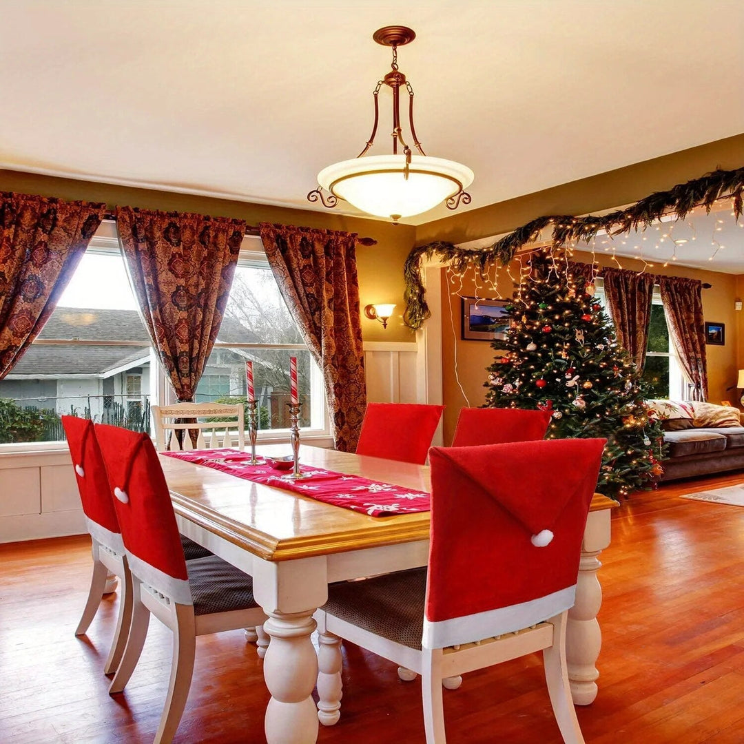BowLift | ChairCheer Chair Covers – Soft Polyester Protection with Festive Design