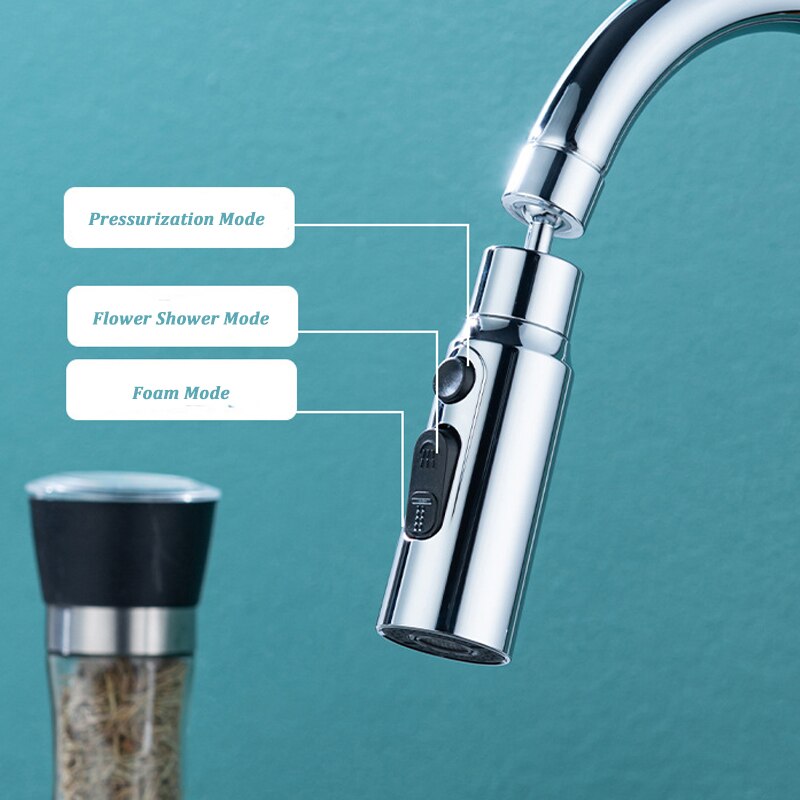 BowLift | 3-Mode Anti-Splash Faucet Adapter