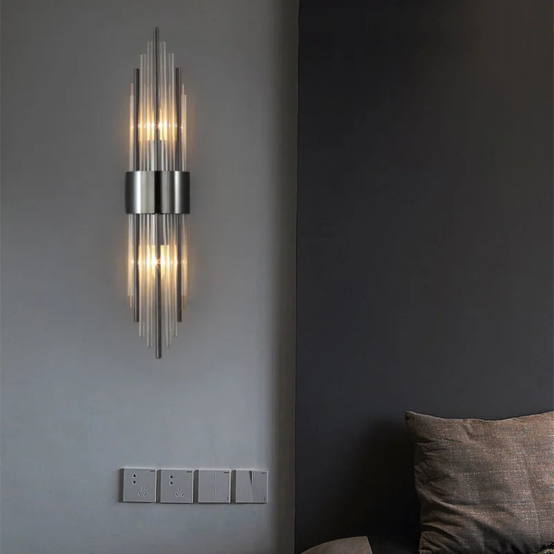 BowLift | Elegant LED Wall Lamp in Gold