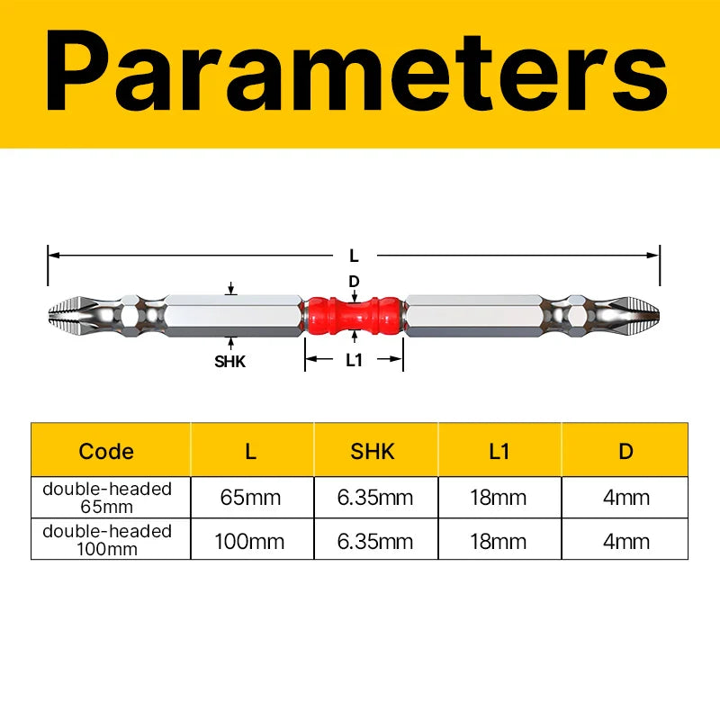 BowLift | Magnetic Non-slip Hex Shank Drill Bits