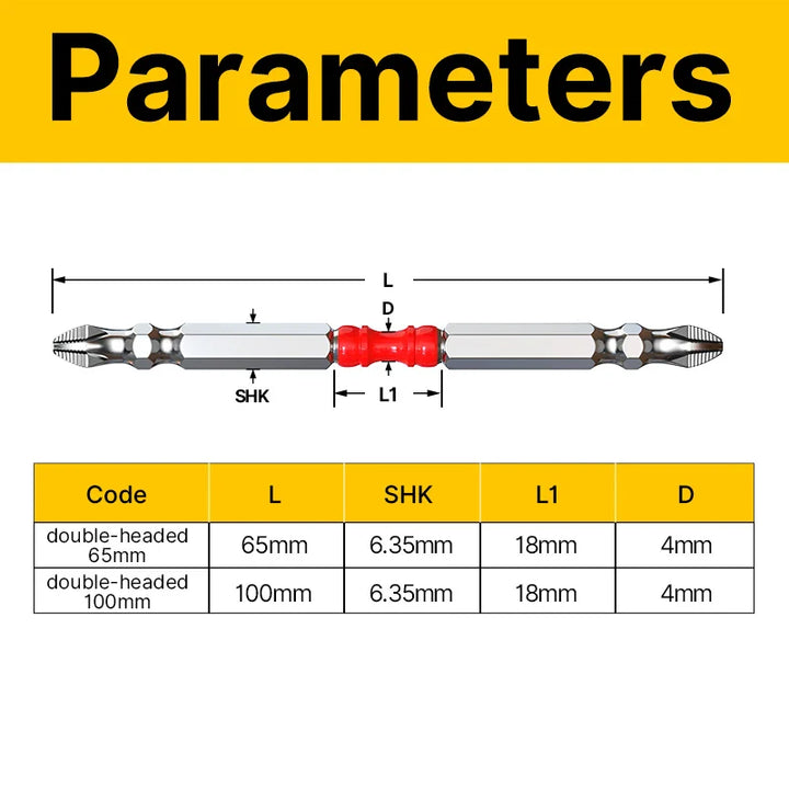 BowLift | Magnetic Non-slip Hex Shank Drill Bits