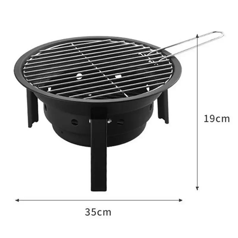 Portable Non-Stick Elite Adventure Camping Grill | Bowlift