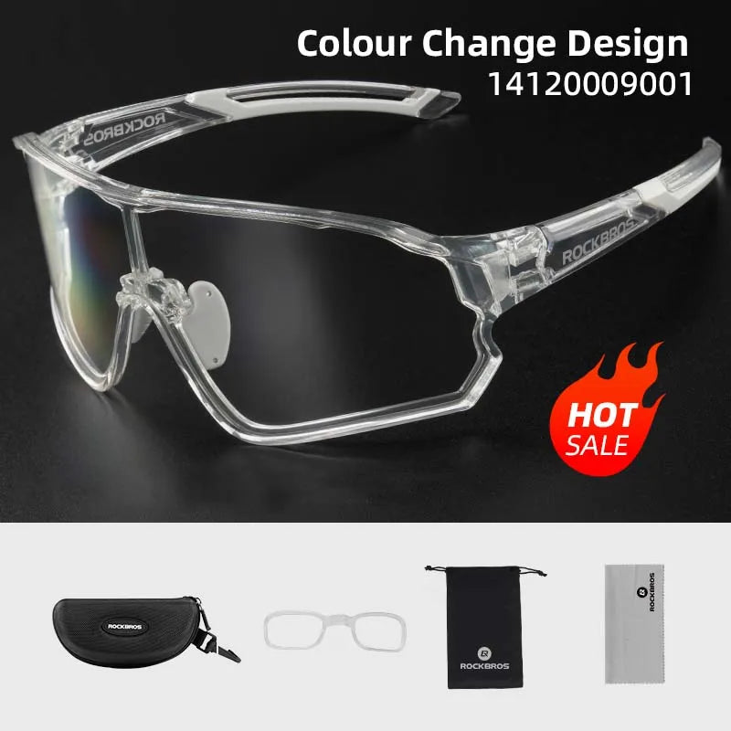Bicycle glasses with photochromic lenses | Bowlift