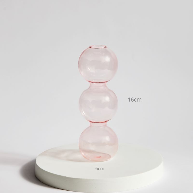 Layered Globe Glass Vase | Bowlift
