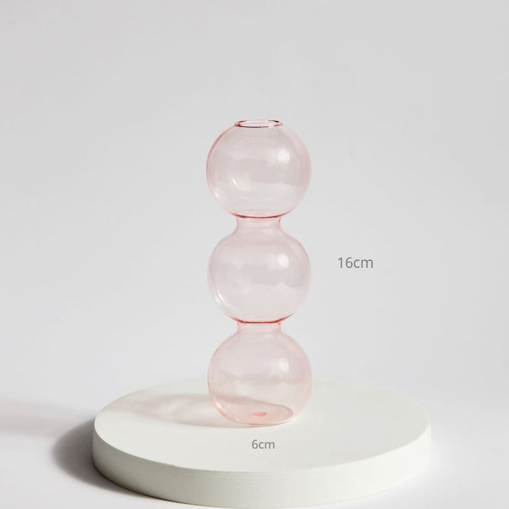 Layered Globe Glass Vase | Bowlift