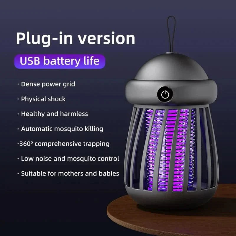 BowLift | LumaGuard Insect Killer – Quiet mosquito protection with UV light & power grid