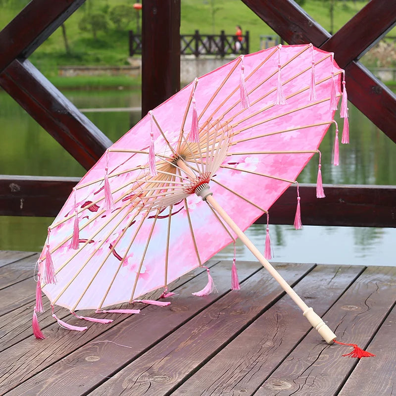 Bamboo Handmade Vintage Paper Umbrella | Bowlift
