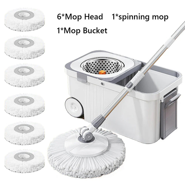 BowLift | Ultra Dry Turbo Clean Microfiber Easy Cleaner Mop