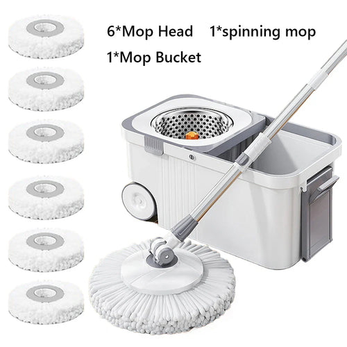 BowLift | Ultra Dry Turbo Clean Microfiber Easy Cleaner Mop