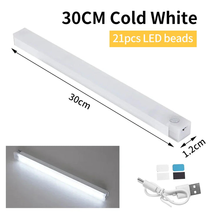 BowLift | SenseLite Motion LED | Rechargeable Sensor Light with Magnet Mount | Warm White | For Closet, Bed & Hallway