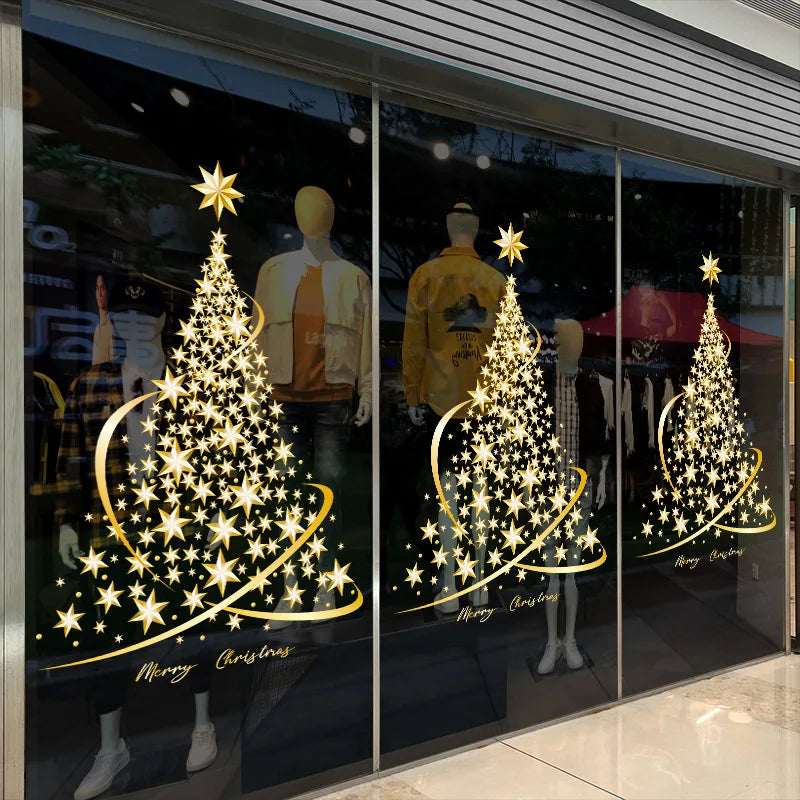BowLift | XmasDecorSticks | Party Window Stickers
