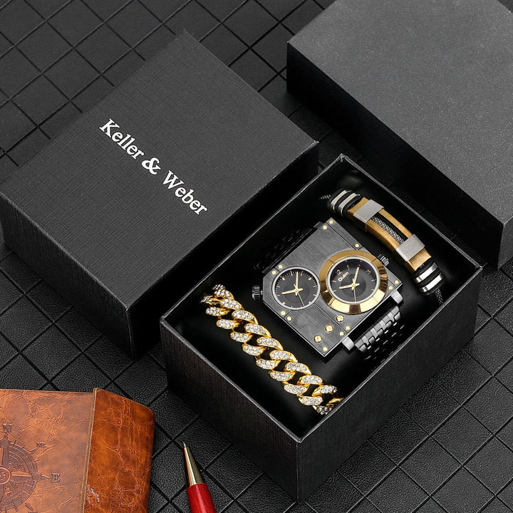 BowLift | Ultimate Time Keeper Square Watch Gift Set