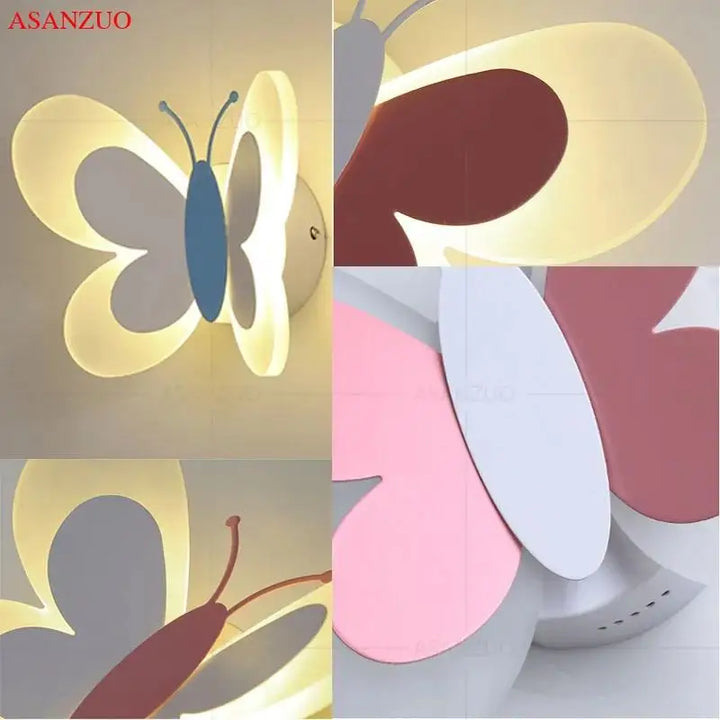 ButterflyGlow – LED Wall Lamp in Butterfly Design for the Room Bowlift