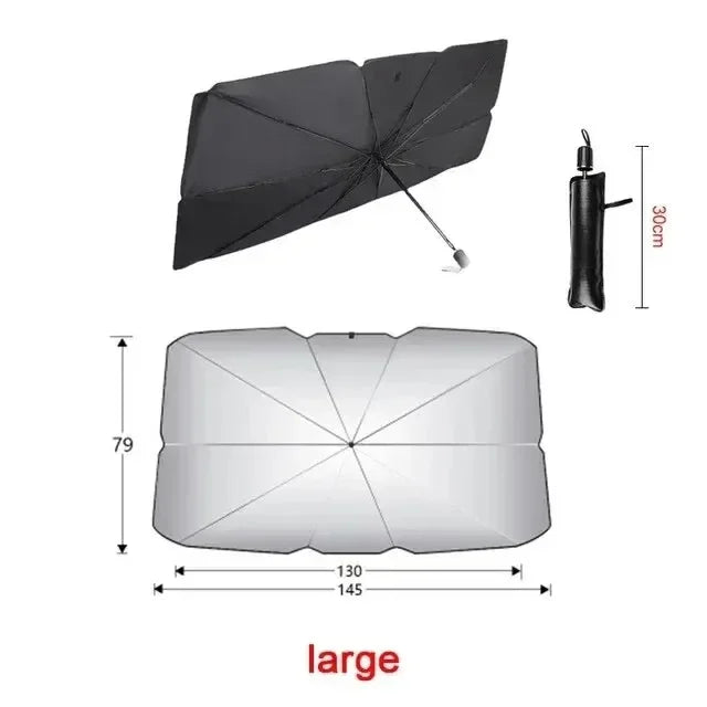 BowLift | Auto Sunshade SunFold | UV Protection & Heat Protection | Compact & Foldable | For SUV & Hatchback
