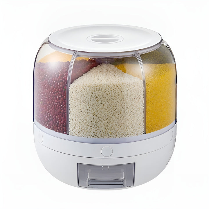 Grain Dispenser – Hygienic with Insect Protection | Practical for Kitchen & Storage | Bowlift