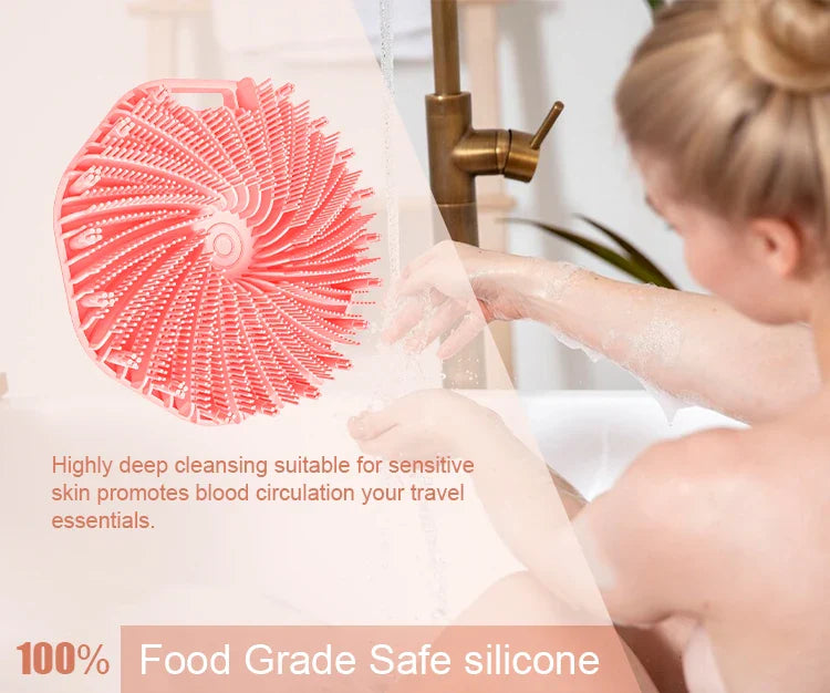 BowLift | Soft Silicone Shower Body Scrubber