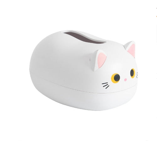 Cat Shaped Desktop Tissue Box | Bowlift