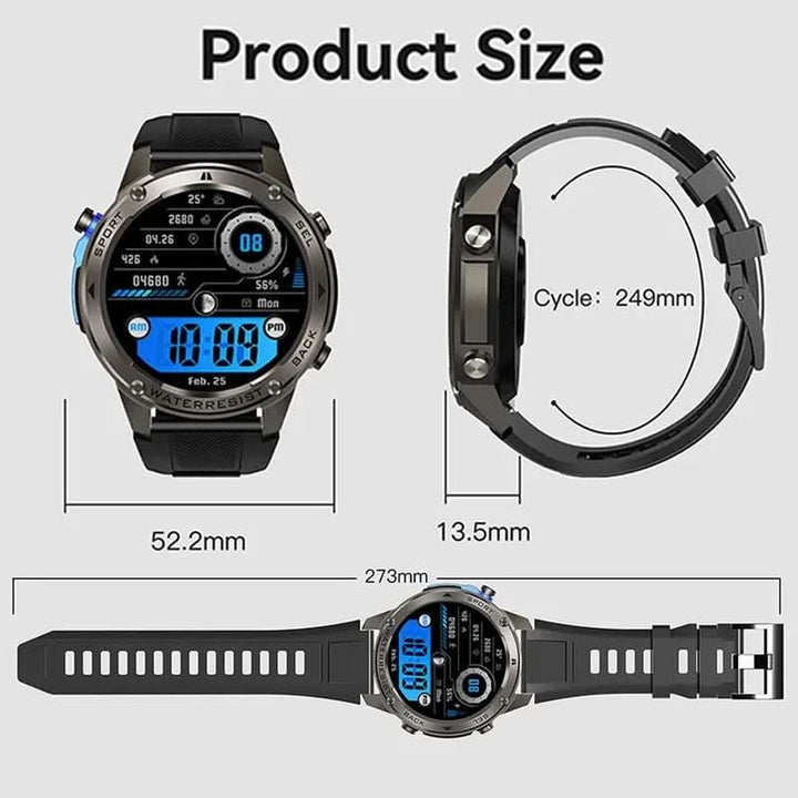 BowLift | Outdoor smartwatch with GPS, compass & health monitoring