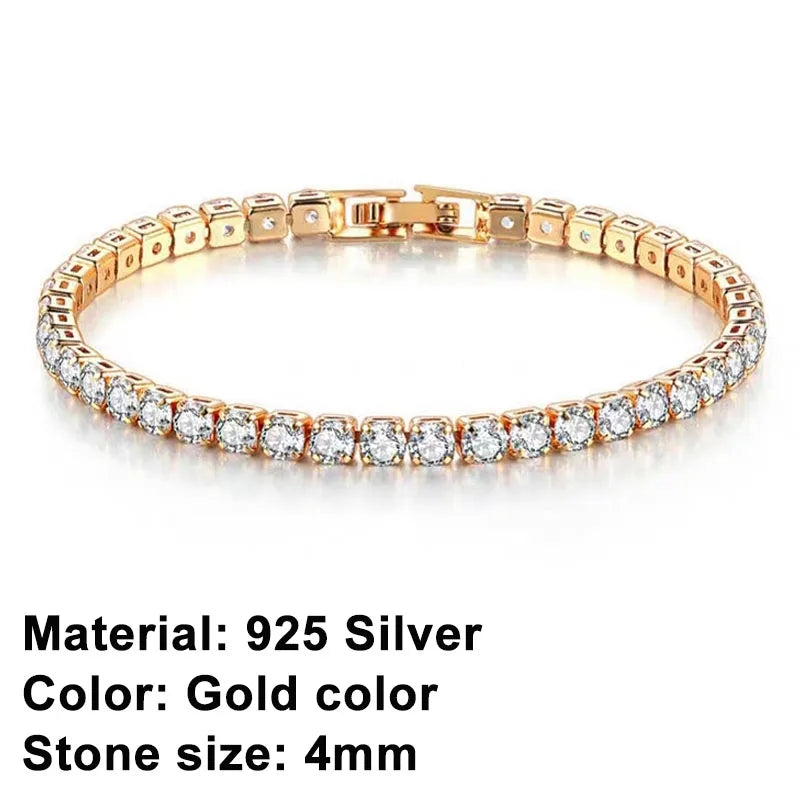 BowLift | Tennis Bracelet – Shine with Attitude: Elegance in Sterling Silver and Hip-Hop Flair!